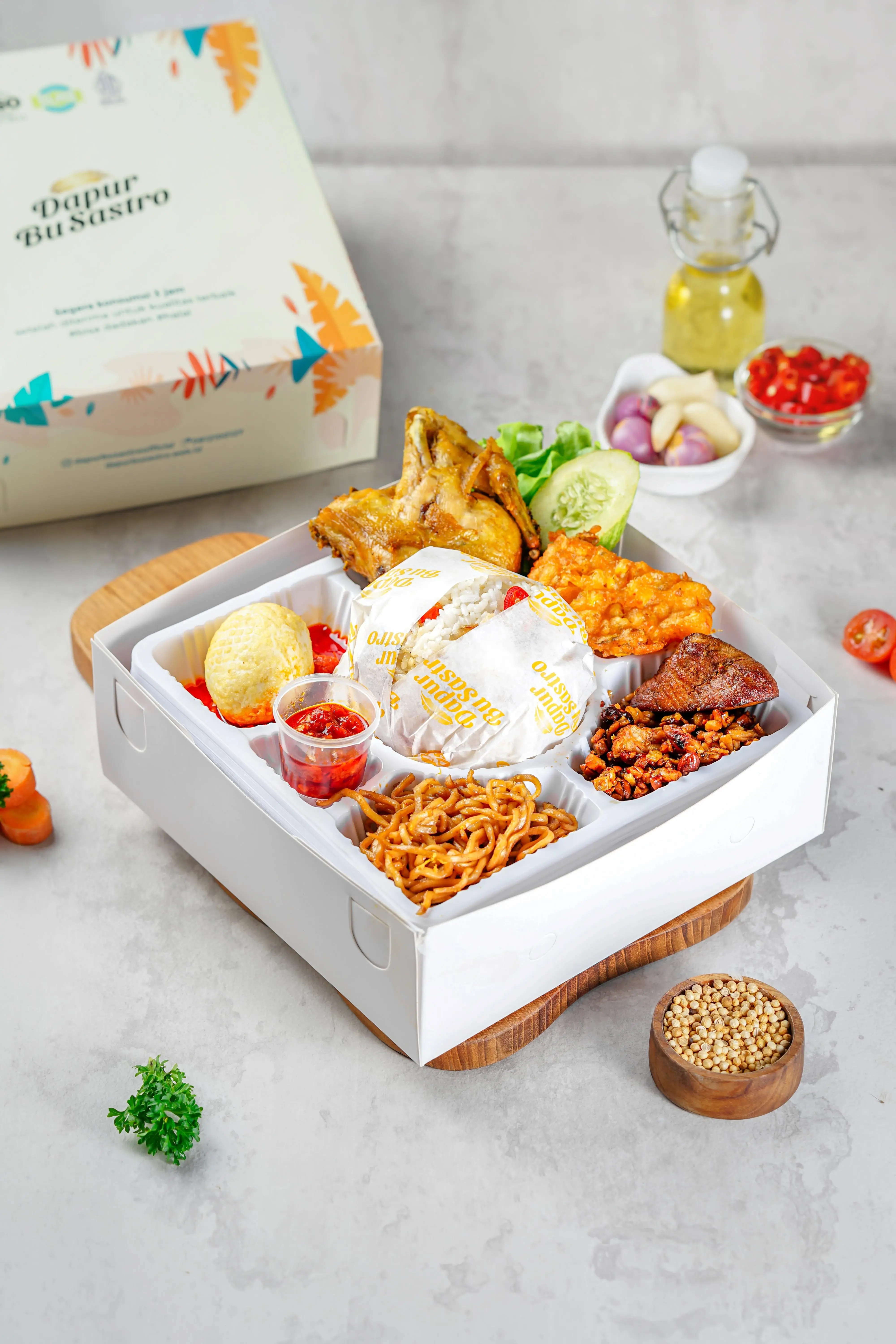 Cek Harga Paket Nasi Liwet Komplit - Dapur Bu Sastro