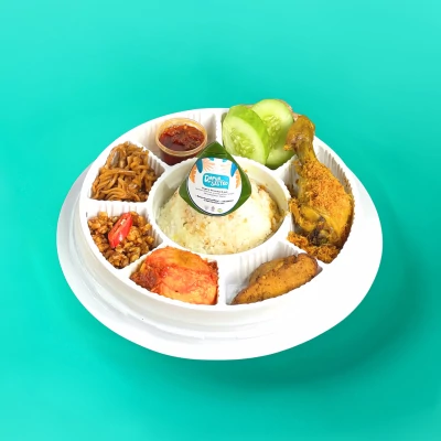 Nasi Box Ayam Madu Lada Hitam