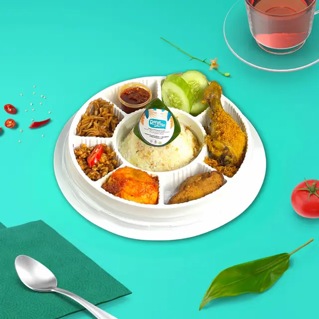 Nasi Tumpeng Mini Putih