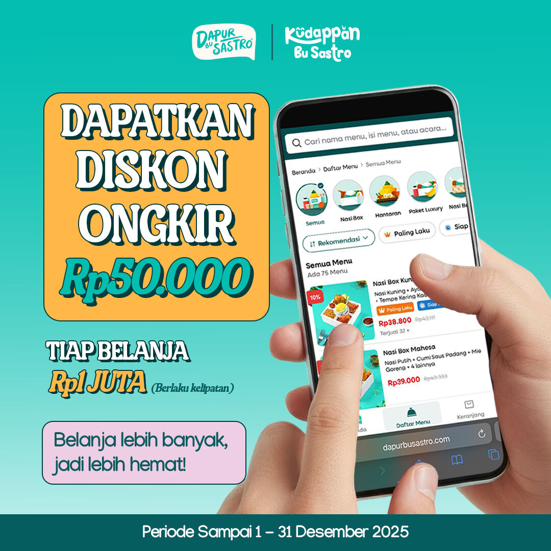 PROMO DISKON ONGKIR Dadakan