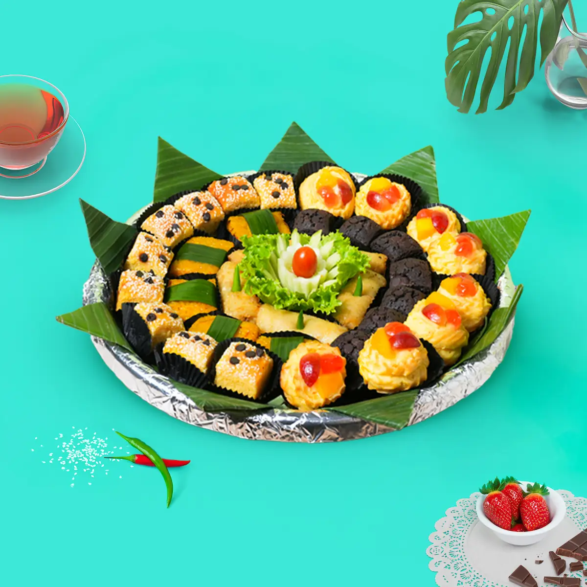 Hampers kue tradisional dari Dapur Bu Sastro