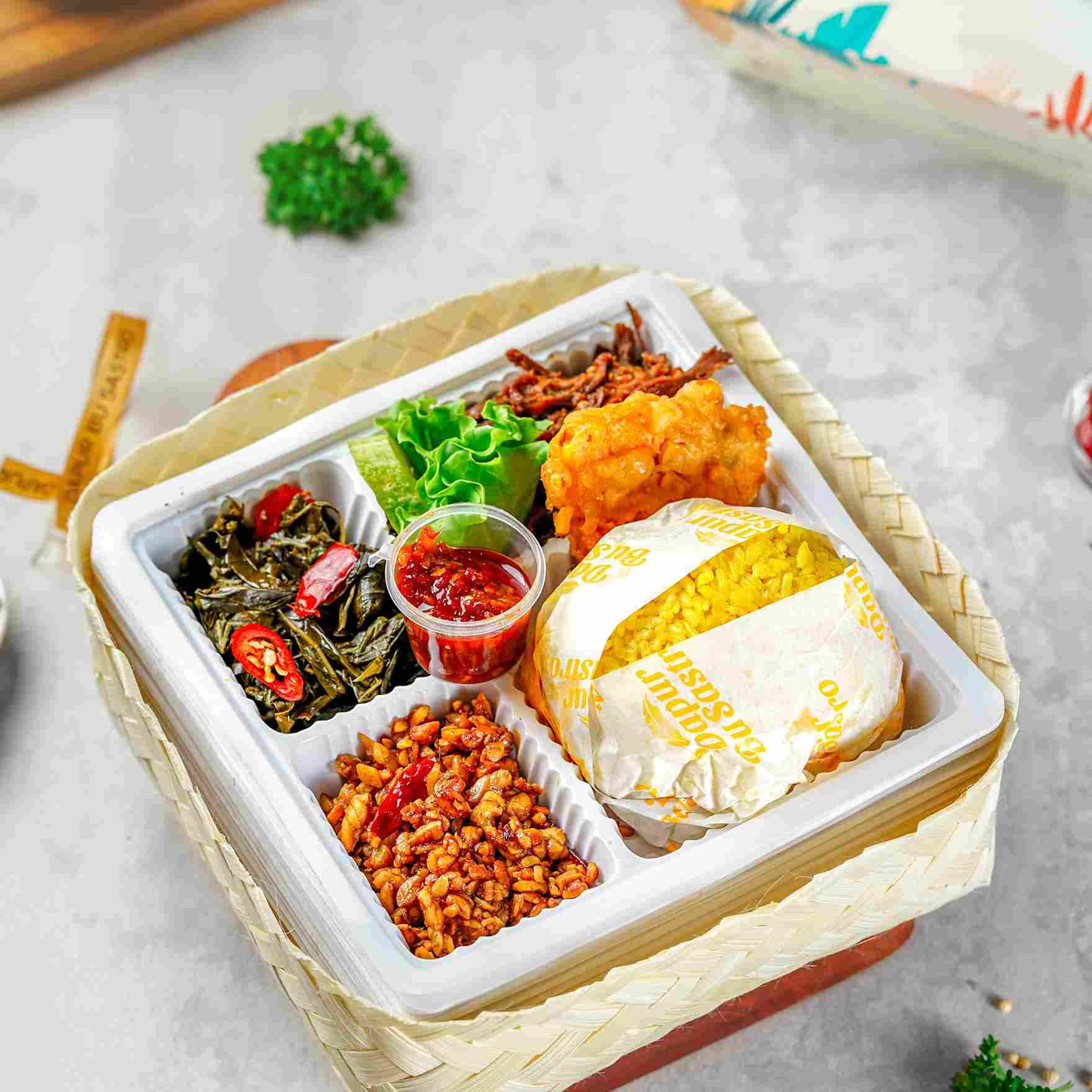 Nasi Besek Bogor, Pesan Mudah dan Cepat