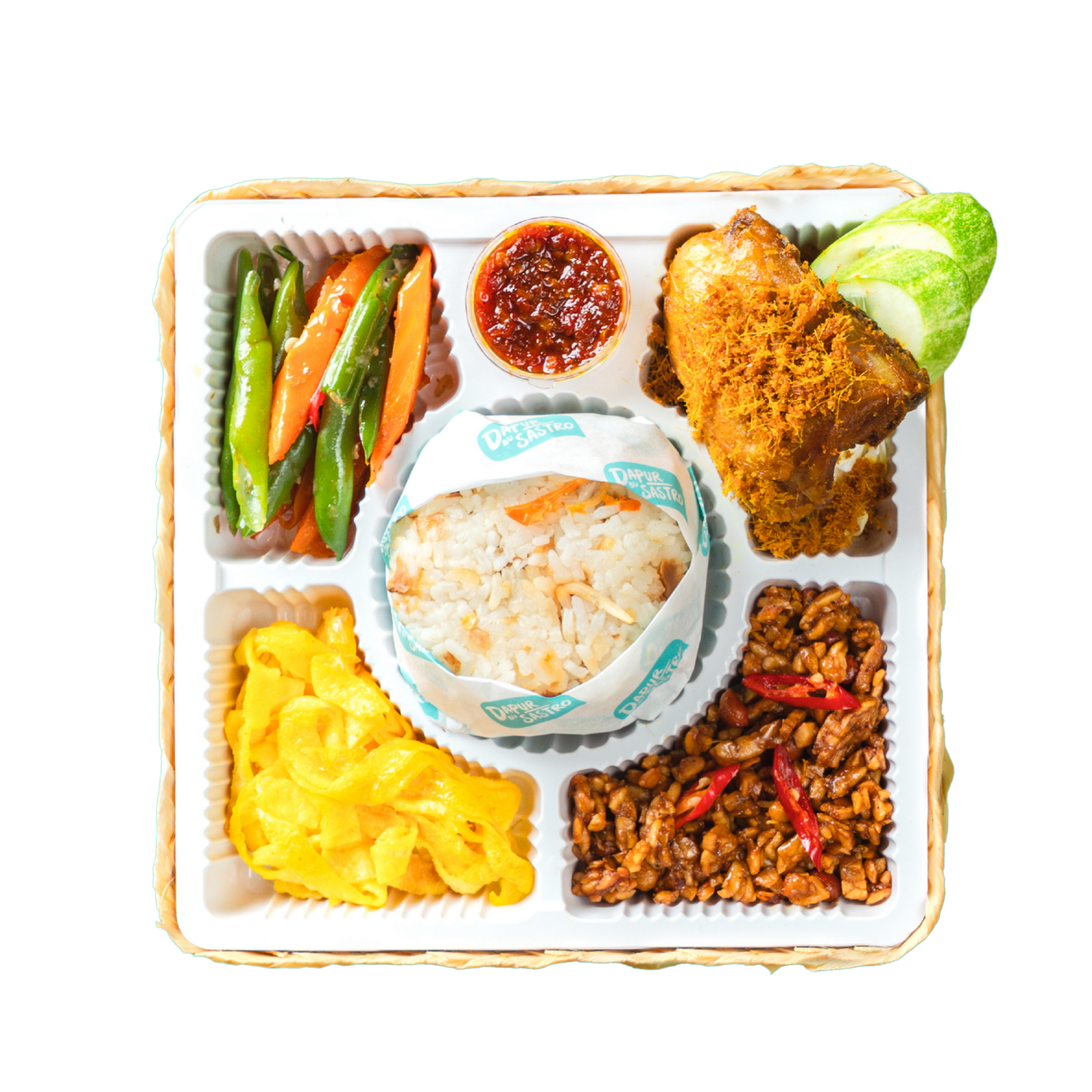 nasi besek seruni
