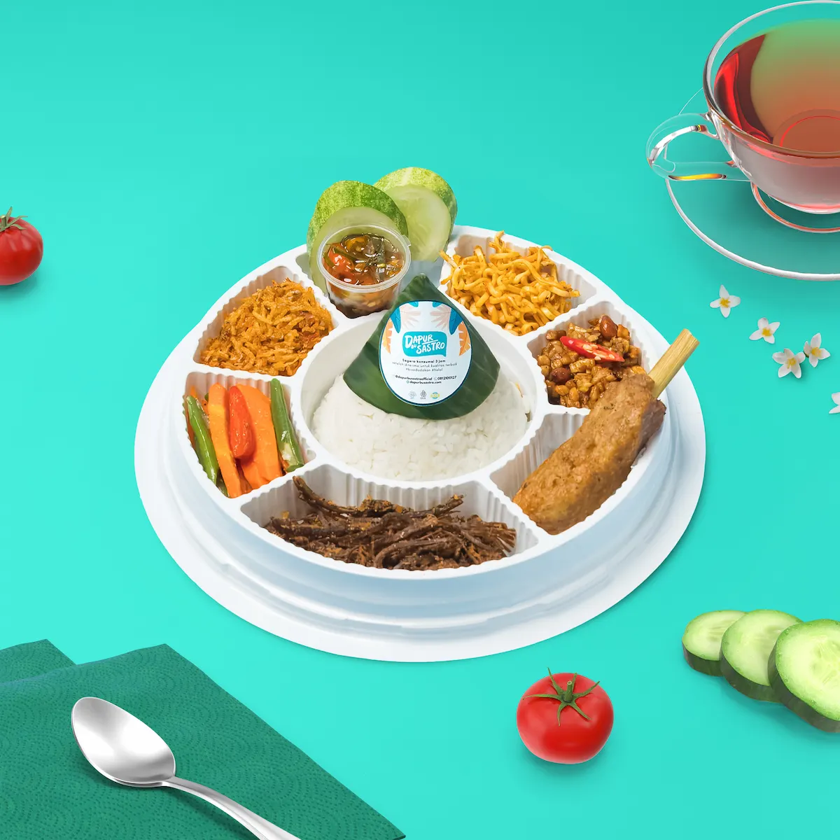 Nasi Tumpeng Mini dari Dapur Bu Sastro