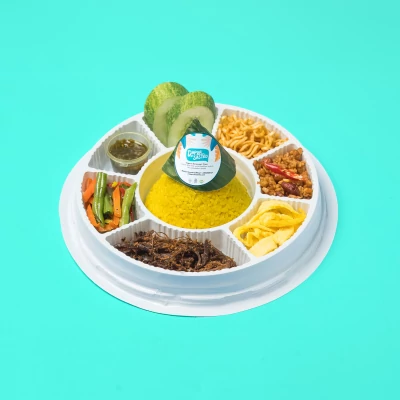 Tumpeng Mini dari Dapur Bu Sastro