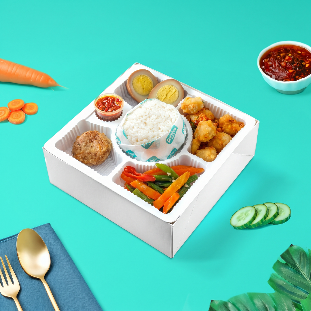 Nasi Box Veggie