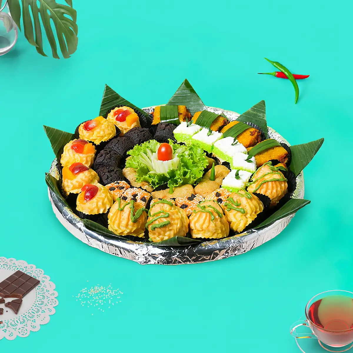 Kudapan dari Dapur Bu Sastro untuk konsumsi acara outing kantor