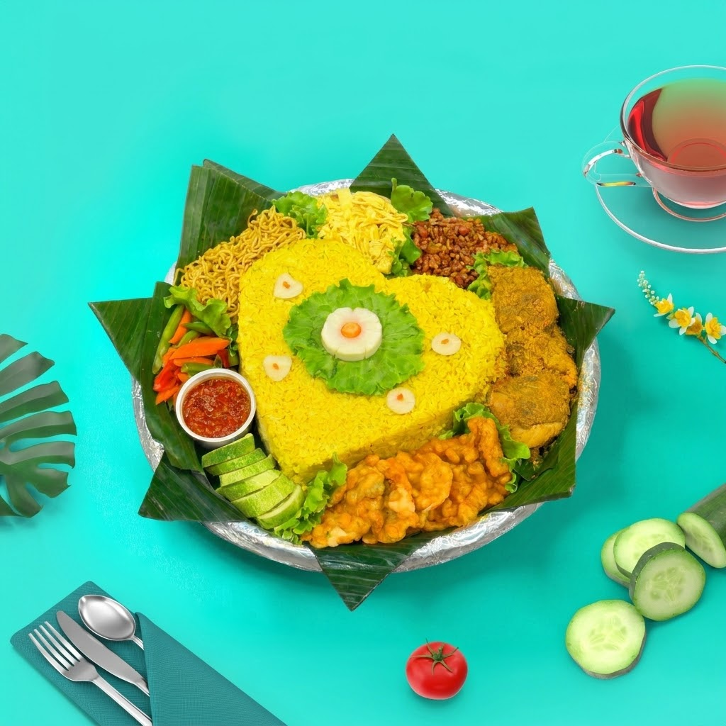  Nasi Kuning Lovebox