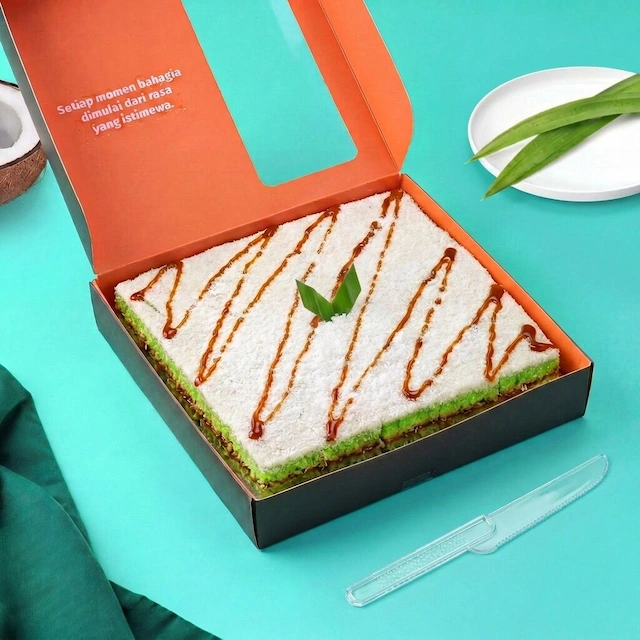 Hampers klepon cake dari Dapur Bu Sastro untuk hampers pernikahan