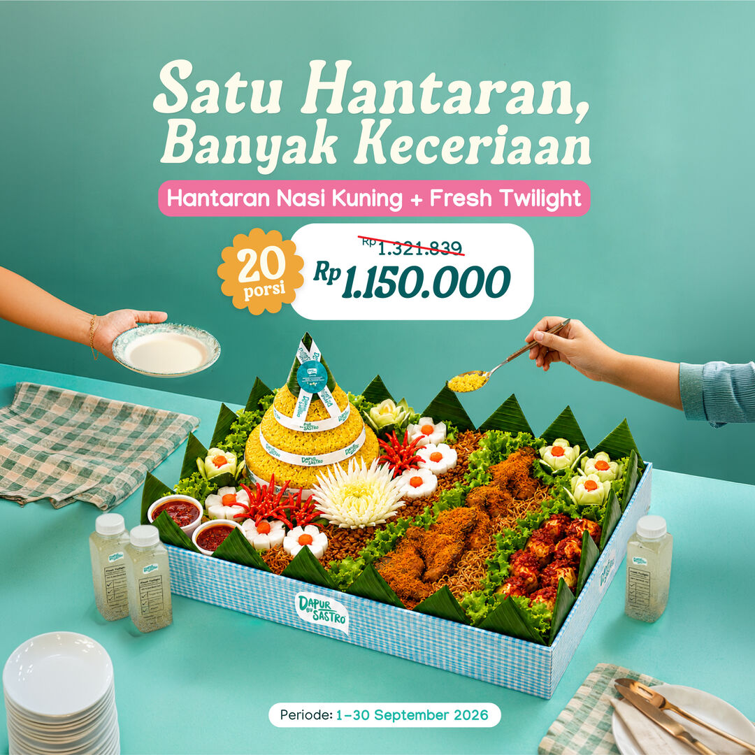 Paket Bundling Hantaran Nasi Kuning