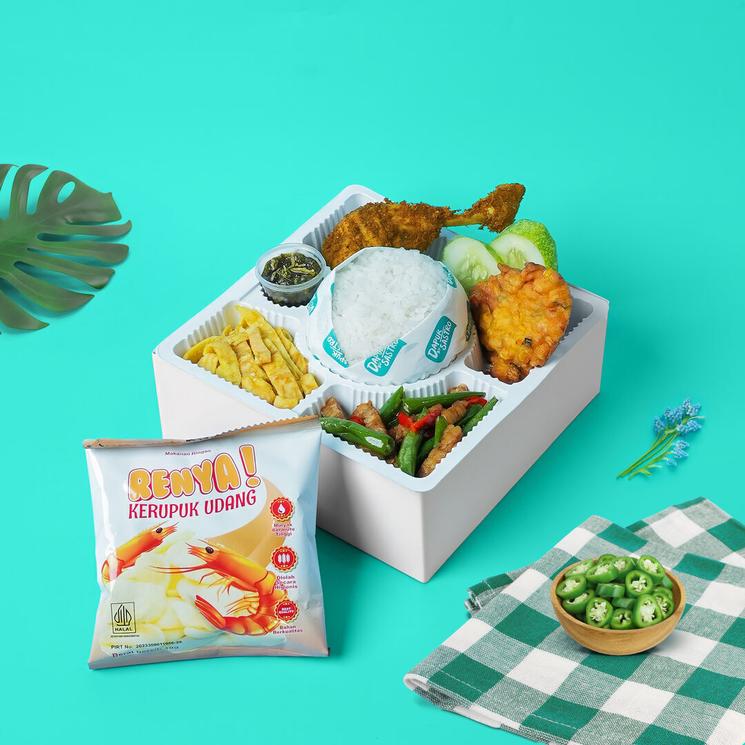 Nasi Box Ayam Rempah Tabur