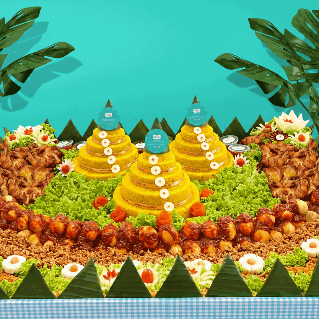 Custom Porsi - Hantaran Nasi Kuning