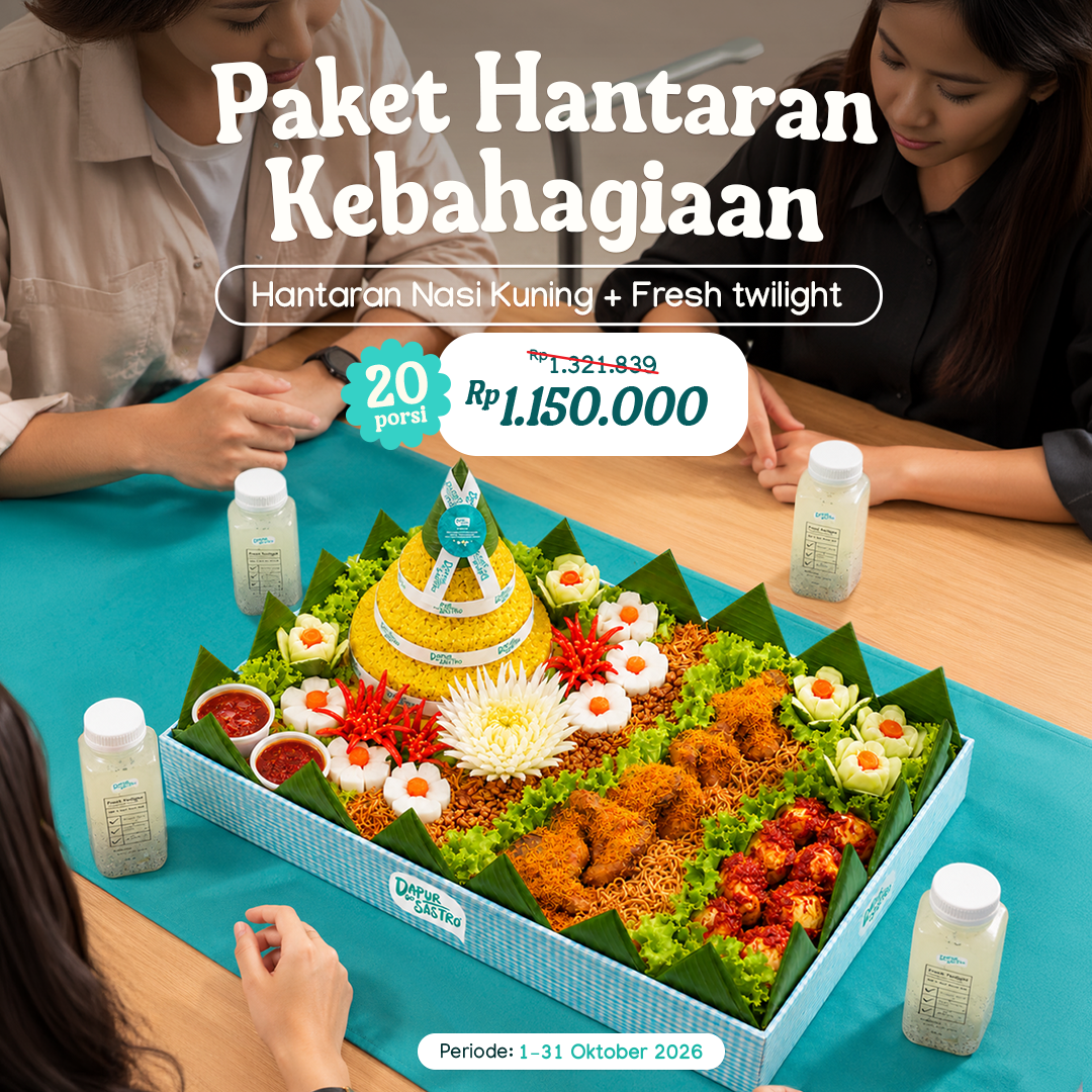 Paket Bundling Hantaran Nasi Kuning